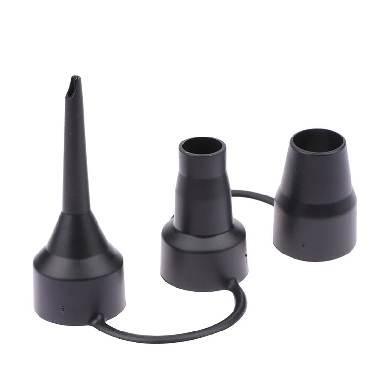 3-Size Air Pump Nozzles – Pool, Beach & Inflatable Toy Adapters Pump Nozzle Adapter Axl