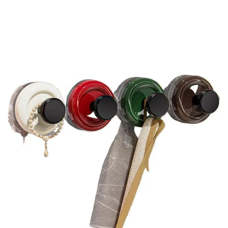 No-Drill Suction Cup Wall Hooks – ABS 4-Pack | Bathroom &amp; Kitchen Suction Cup Hooks Axl
