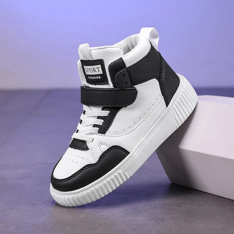 Kids High-Top Sneakers | Unisex Breathable Board Shoes Kids High-Top Sneakers Axl