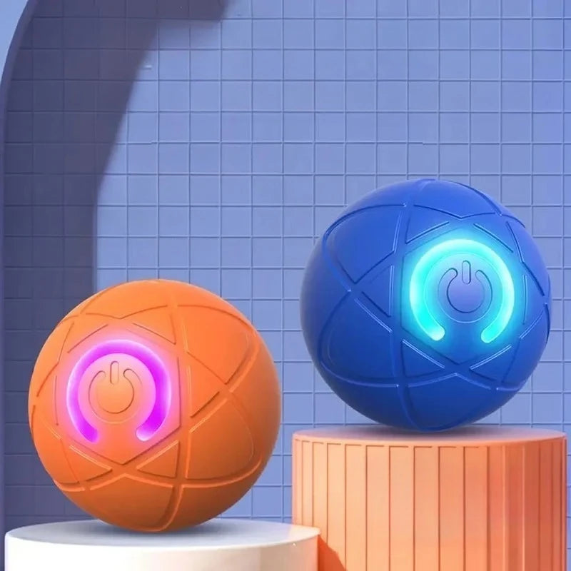 Rechargeable Auto-Rolling Interactive Dog Toy Ball – 2 Modes Interactive Dog Toy Axl Mix-2pcs