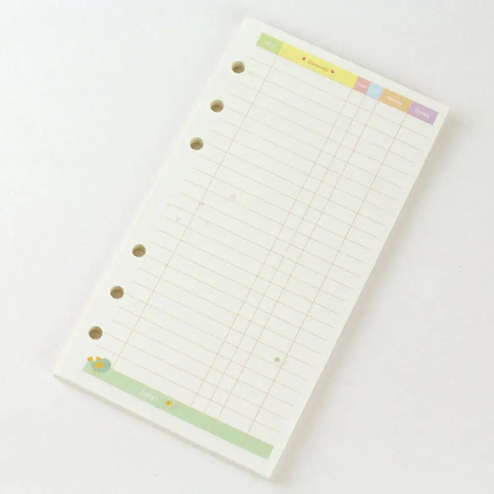 A5 & A6 Planner Refill Paper – Loose Leaf To-Do List Sheets Planner Refill Paper Axl A5 2