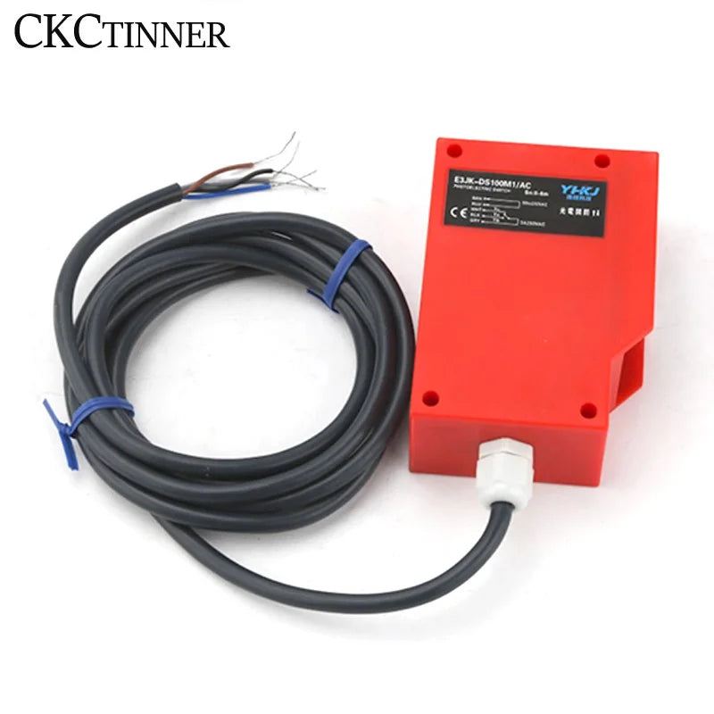 E3JK-DS100 6M Photoelectric Sensor 24V–220V AC/DC Waterproof Photoelectric Sensor Axl