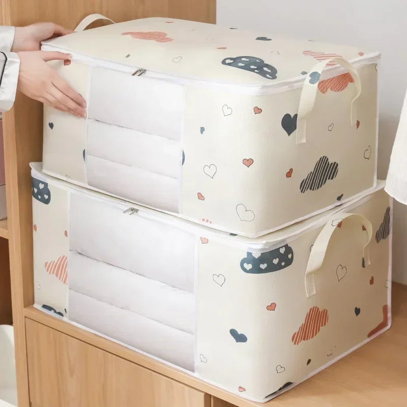 Large Storage Bag 50L–75L | Quilt, Duvet & Clothes Organizer Clothes Storage Bag Axl