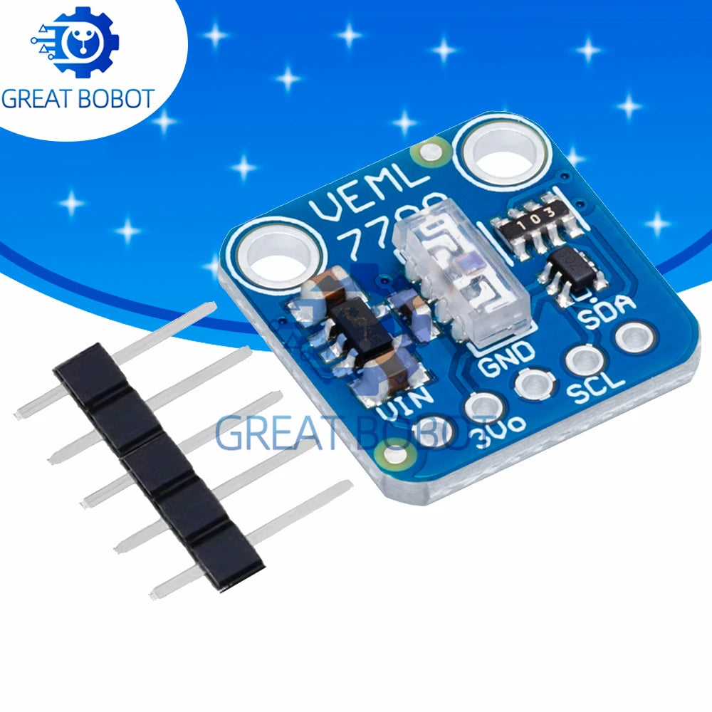 VEML7700 Ambient Light Sensor Module – 120k Lux, I2C, Arduino Light Sensor Module Axl Default Title