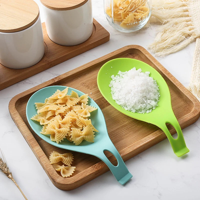 Silicone Spoon Rest & Spatula Holder – Heat Resistant Kitchen Tray Silicone Spoon Rest Axl