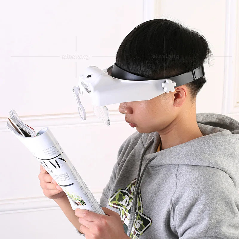 Head-Mounted Magnifier – Jewellery Loupe & Watchmaker Tool Head-Mounted Magnifier Axl