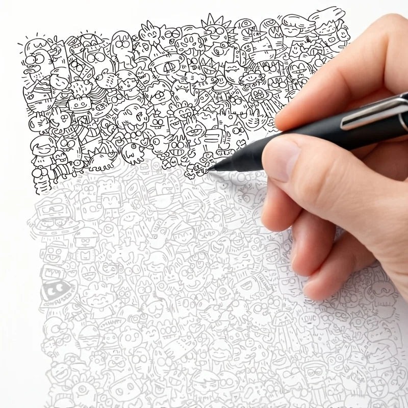 100-Page Line Art Tracing & Coloring Book for Artists Coloring Tracing Book Axl
