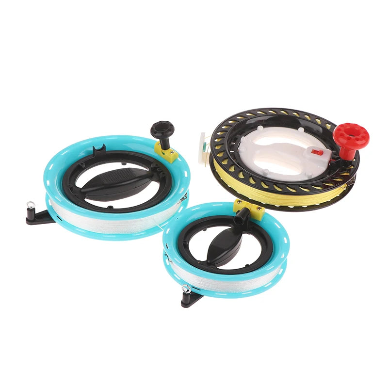 Kite Reel Winder Round Grip Handle 100–400M Flying Tool Kite Reel Winder Axl
