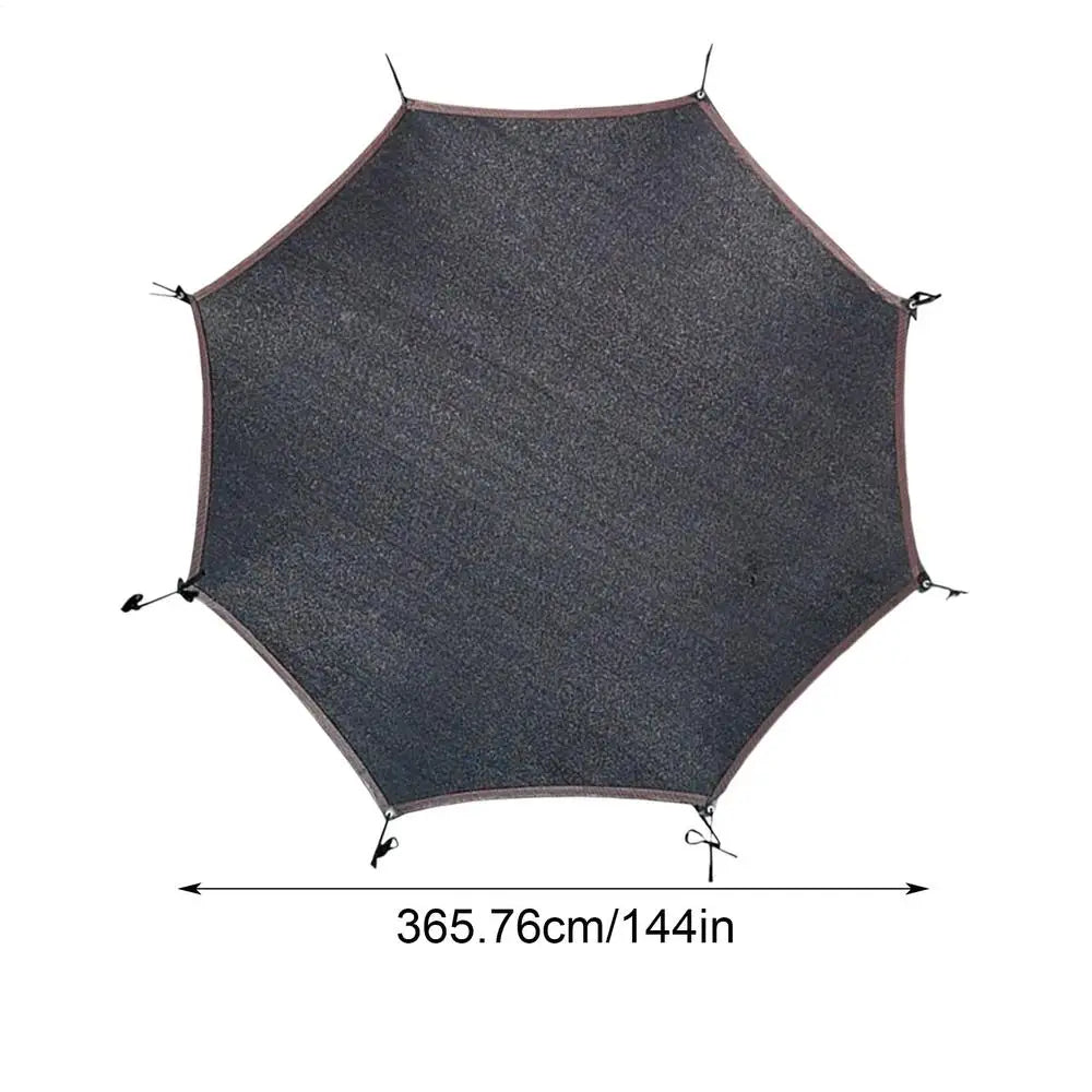 Trampoline Shade Cover UV Protection – 8FT to 14FT Waterproof Trampoline Shade Cover Axl octagon 12 feet