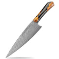 XITUO Damascus Steel Kitchen Knife Set – 1-6 PCS Chef Knives Kitchen Knife Set Axl Chef Knife B