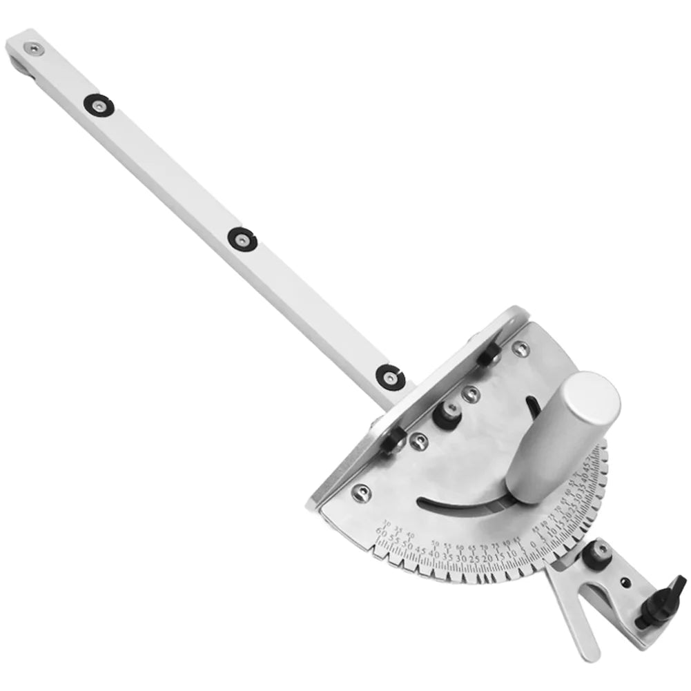 Miter Gauge Table Saw Fence & Angle Ruler – Silver or Gold Miter Gauge Fence Axl Silver China Mainland