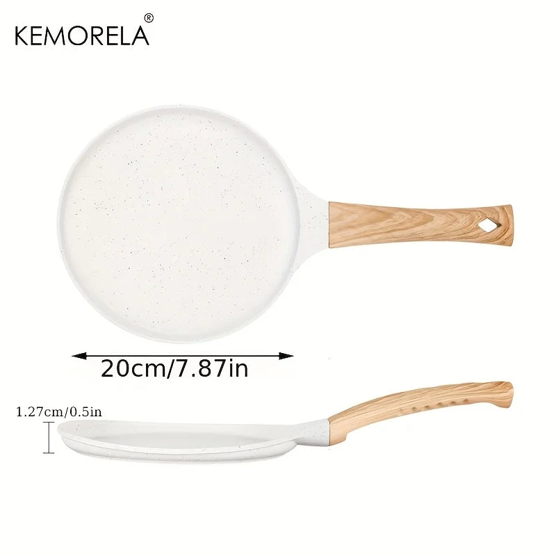 KEMORELA Ceramic Non-Stick Pan 20/24/28cm – Pancake & Omelette Ceramic Frying Pan Axl 20cm