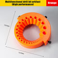 2–13mm Drill Bit Sharpener Grinding Attachment for Angle Grinder Drill Bit Sharpener Axl Orange