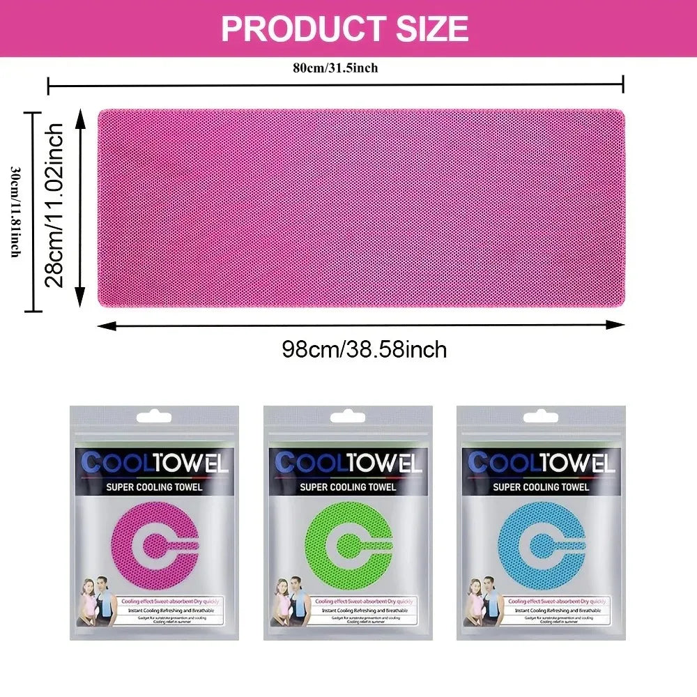 Cooling Sport Towel – Instant Ice Towel for Gym & Travel Cooling Sport Towel Axl
