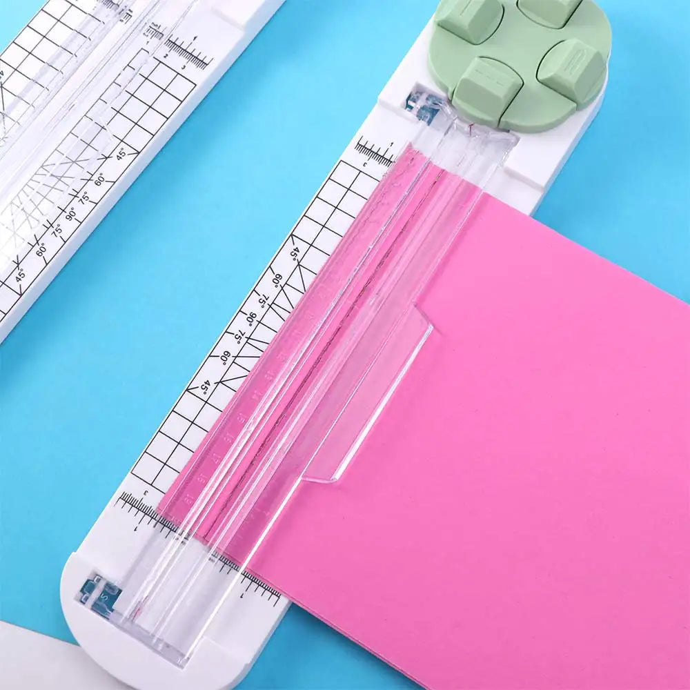4-in-1 Paper Trimmer – Straight, Wavy, Dashed & Crease Cutter Paper Trimmer Axl