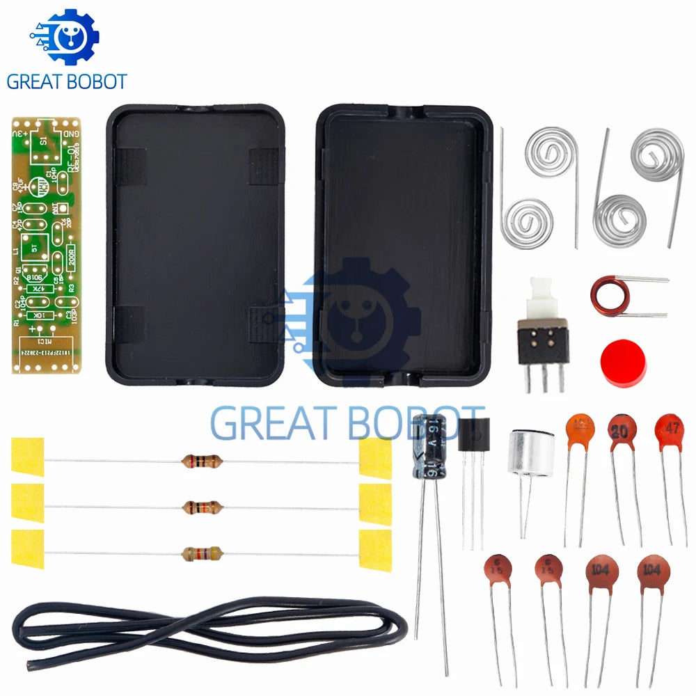 FM Wireless Mic Transmitter Module DIY Kit 70-110MHz 1.5V FM Transmitter Kit Axl