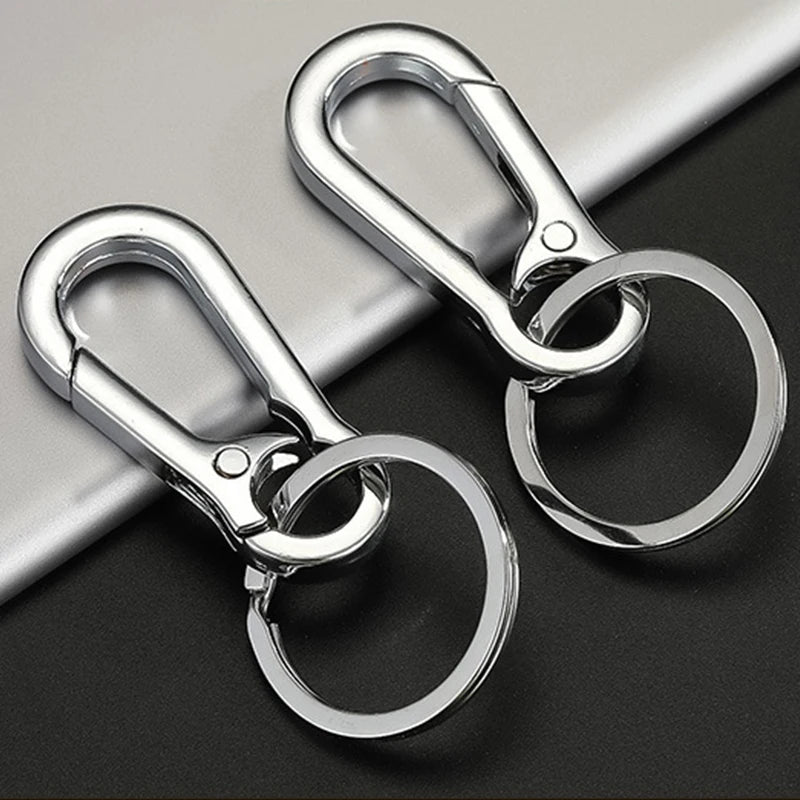 Stainless Steel Gourd Carabiner Keychain – Belt Clip Anti-Lost Carabiner Keychain Axl