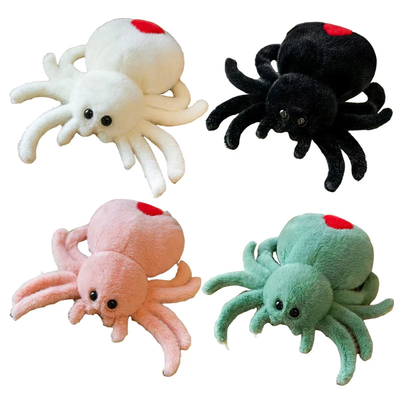25cm Realistic Spider Plush Toy | Cute Halloween Stuffed Animal Plush Stuffed Toy Axl