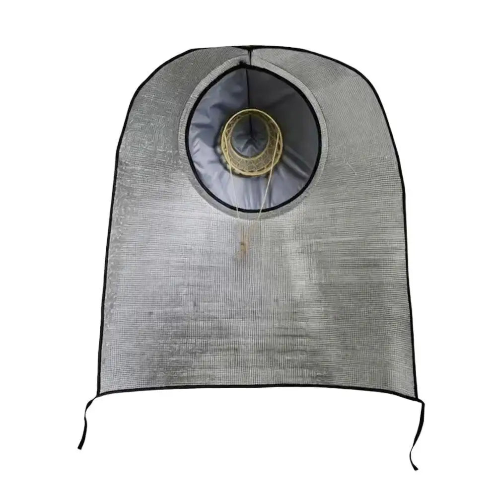 Wide Brim Sun Hat with Neck Cover – UV & Rain Protection Sun Hat Axl Silvery