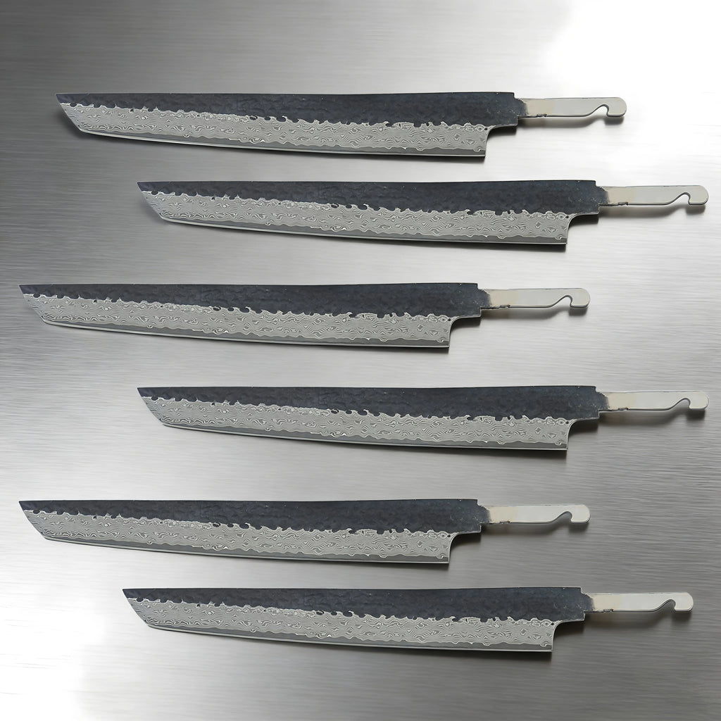 67-Layer Damascus Steel Sashimi Knife Blank Blade DIY Kit Knife Blank Blade Axl