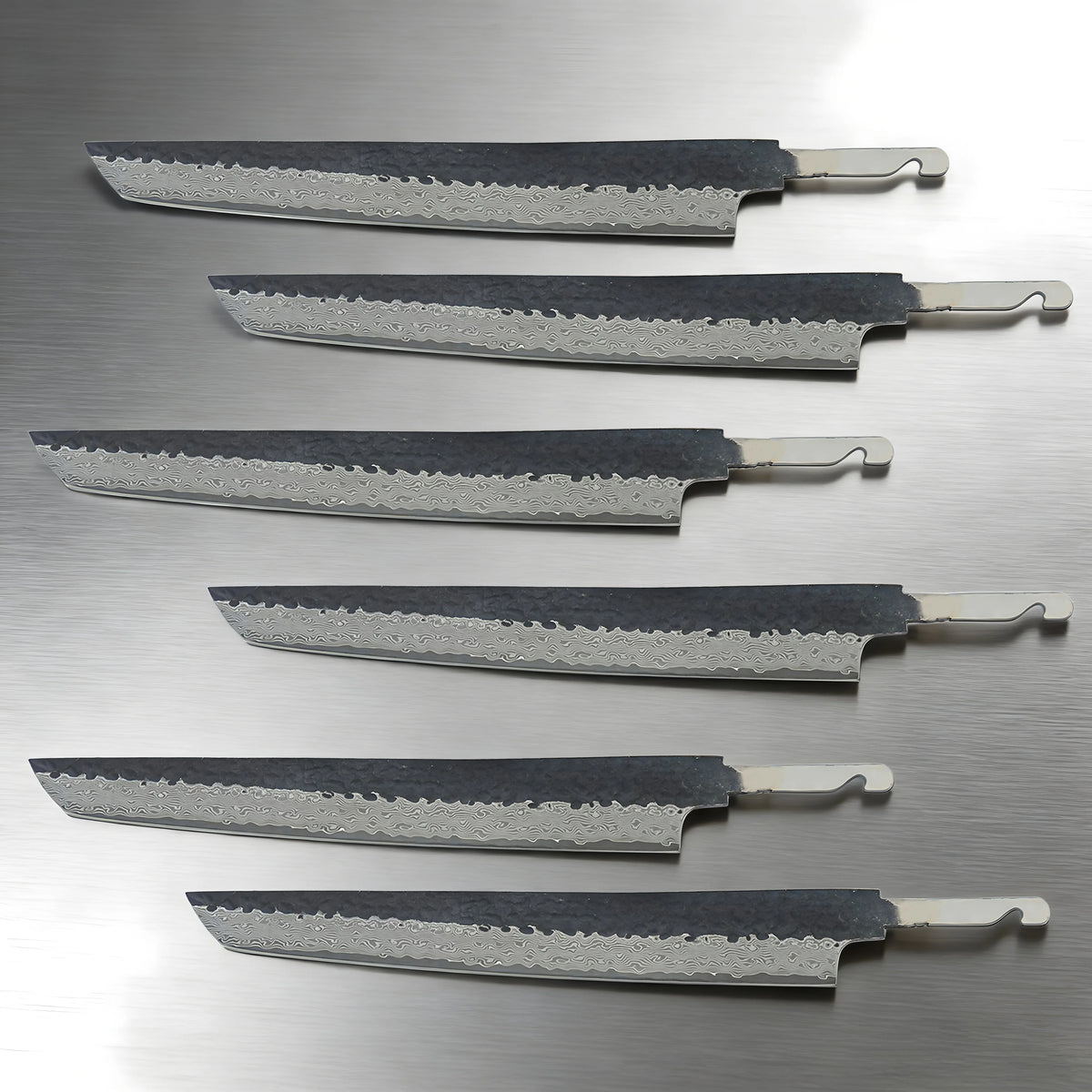 67-Layer Damascus Steel Sashimi Knife Blank Blade DIY Kit Knife Blank Blade Axl