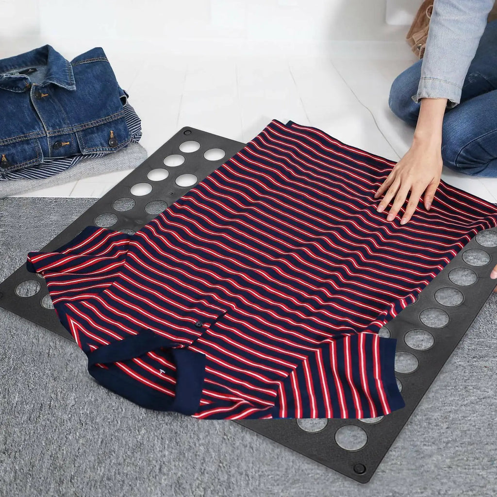 T-Shirt Folding Board – Fast Foldable Clothes Laundry Organizer Clothes Folding Board Axl
