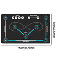 Non-Slip Hockey & Soccer Dribbling Training Mat | Indoor/Outdoor Sports Training Mat Axl Black