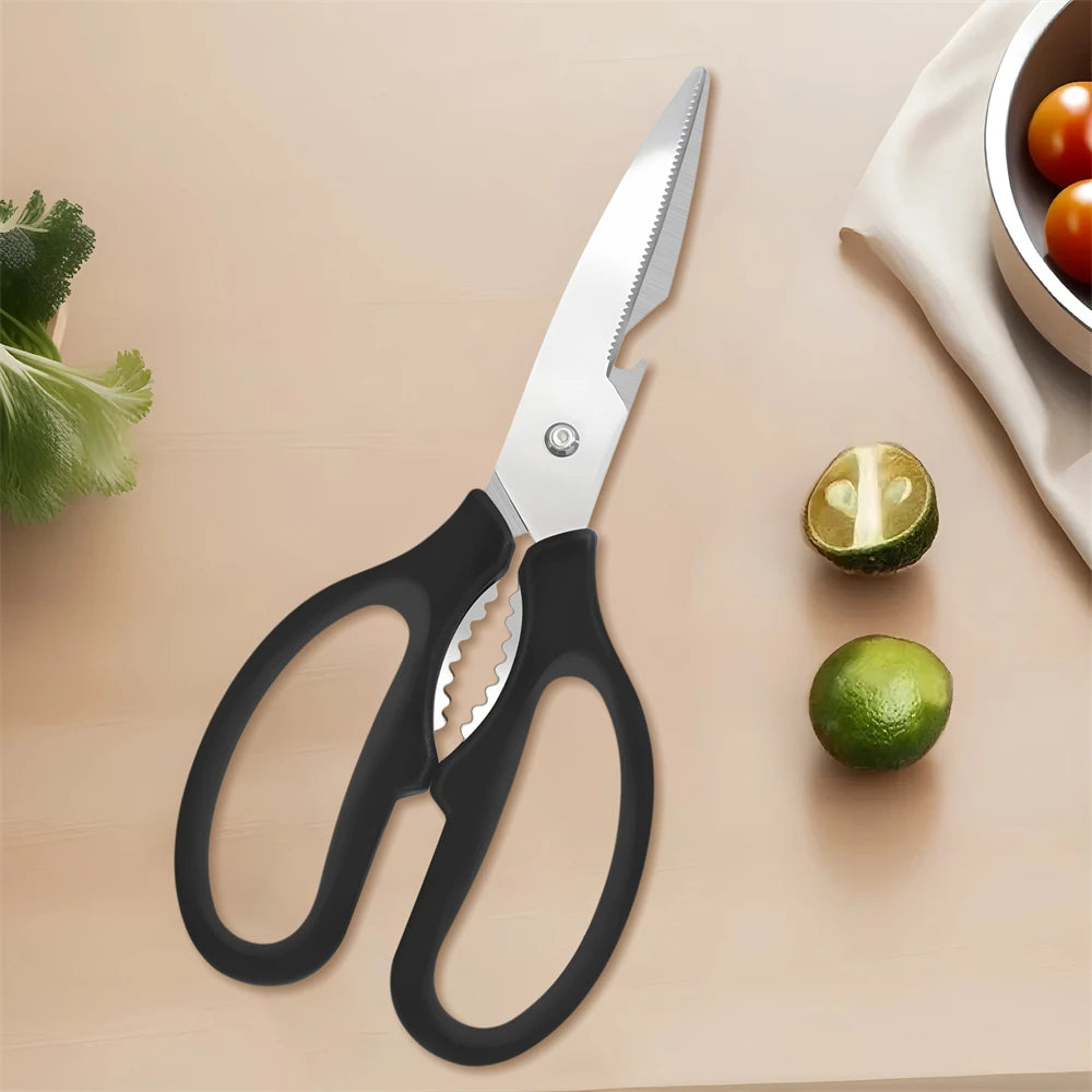 Multipurpose Kitchen Scissors – Ergonomic BBQ Food Shears Kitchen Scissors Axl Food Scissors