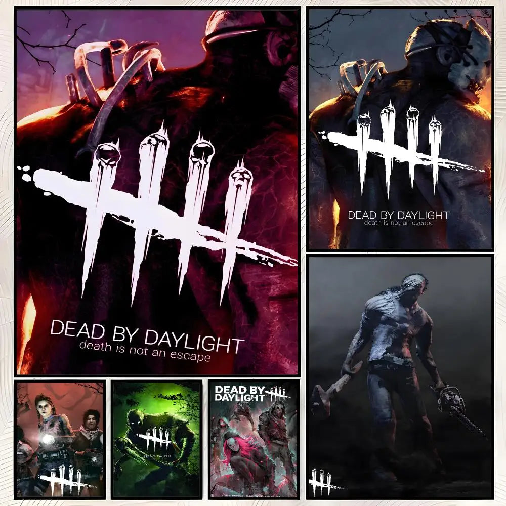 Dead by Daylight Wall Poster – Self-Stick HD Waterproof Decor Gaming Wall Poster Axl