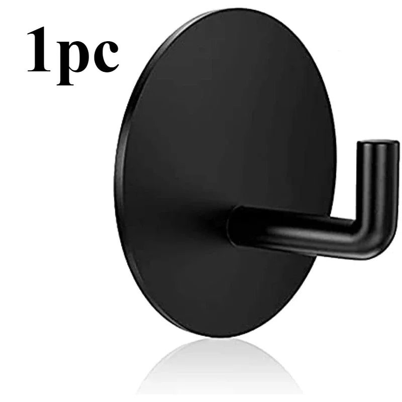 Wall-Mounted Shower Hook – Adhesive Bathroom Hanger Organizer Bathroom Hook Hanger Axl
