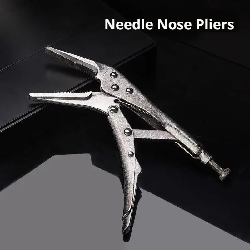 Long Nose Locking Pliers – Vise Grip Welding Clamp Tool Locking Pliers Axl