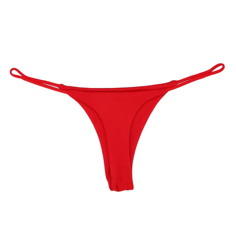 Women's Low Rise G-String Thong Panties – Sizes S–XL Thong Panties Axl red XXXS XL
