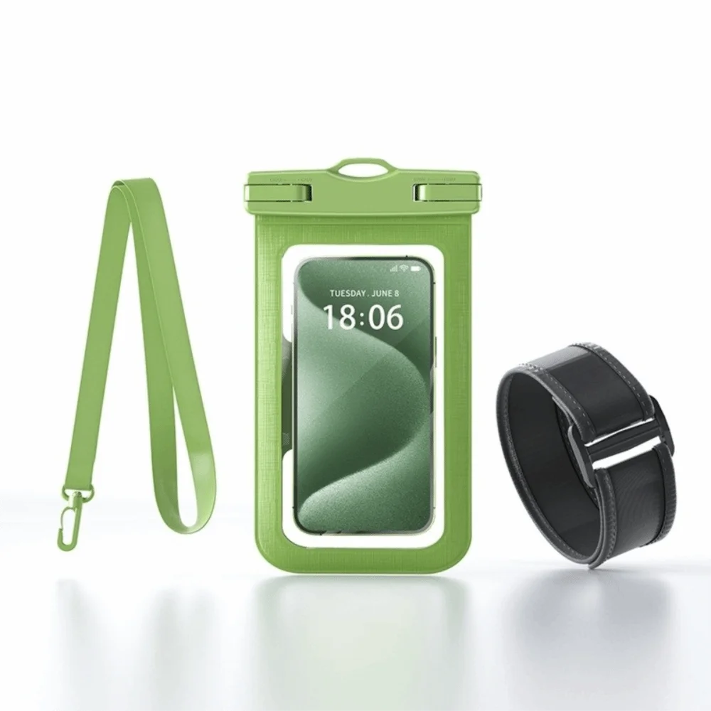 Waterproof Phone Pouch Armband & Neck Strap Dry Bag Waterproof Phone Pouch Axl