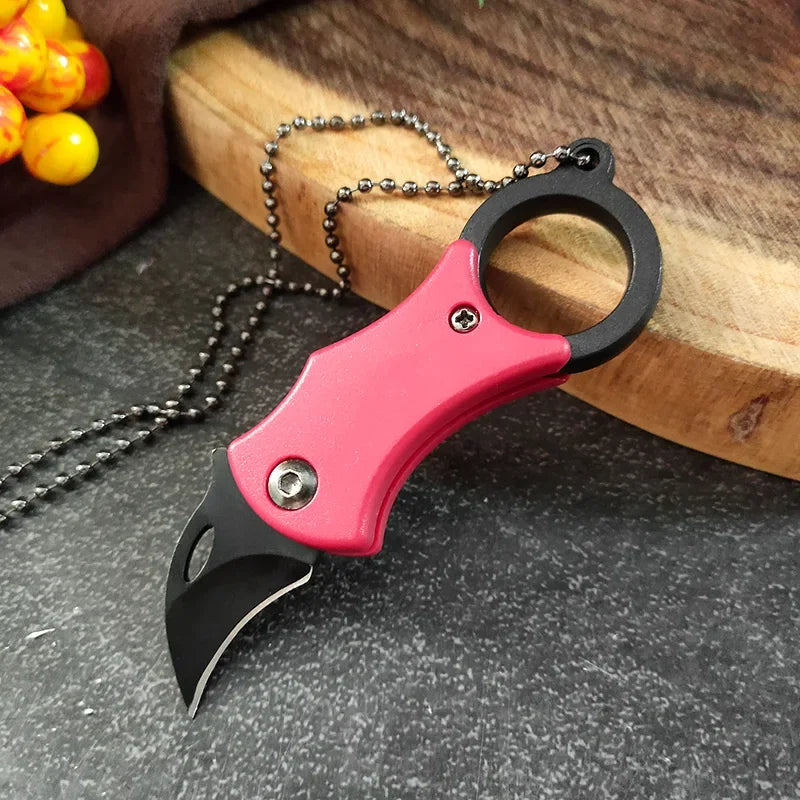 Mini Folding Kitchen Knife – Stainless Steel Utility Chef Blade Folding Kitchen Knife Axl