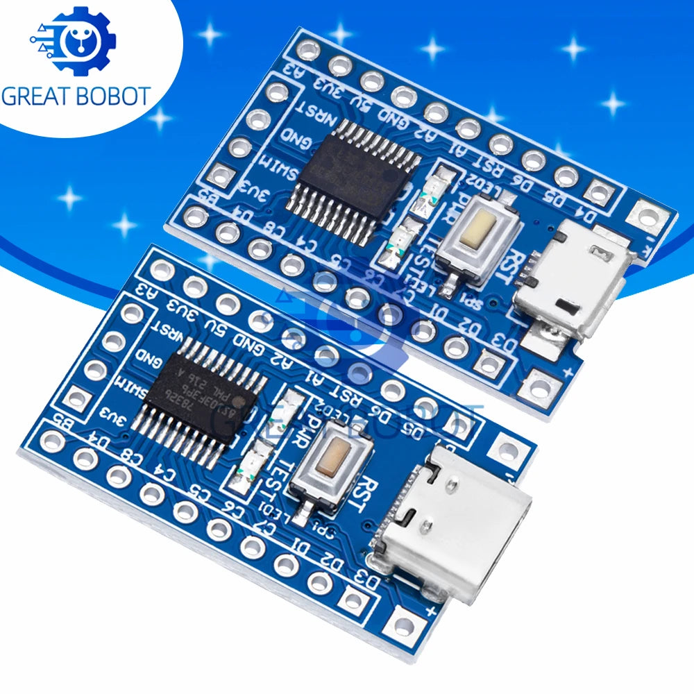 STM8S103F3P6 Minimum Core Development Board – STM8S System Development Board Axl