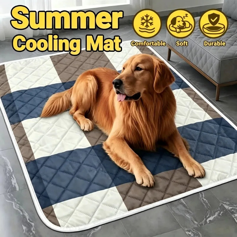 KEMORELA Pet Cooling Mat – Washable Ice Pad for Dogs & Cats Pet Cooling Mat Axl