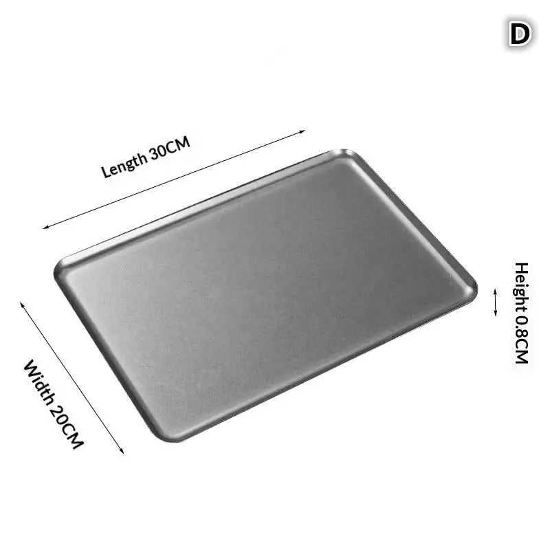Vintage 304 Stainless Steel Snowflake Square Serving Tray Serving Tray Axl D