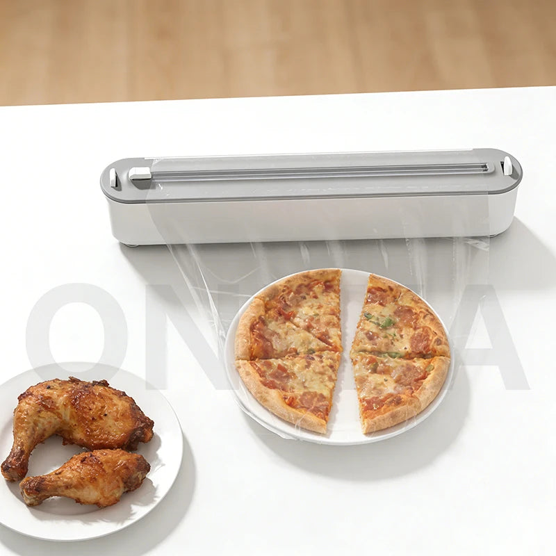 Plastic Wrap Cutter – Foil, Parchment & Gift Wrap Tool Kitchen Wrap Cutter Axl