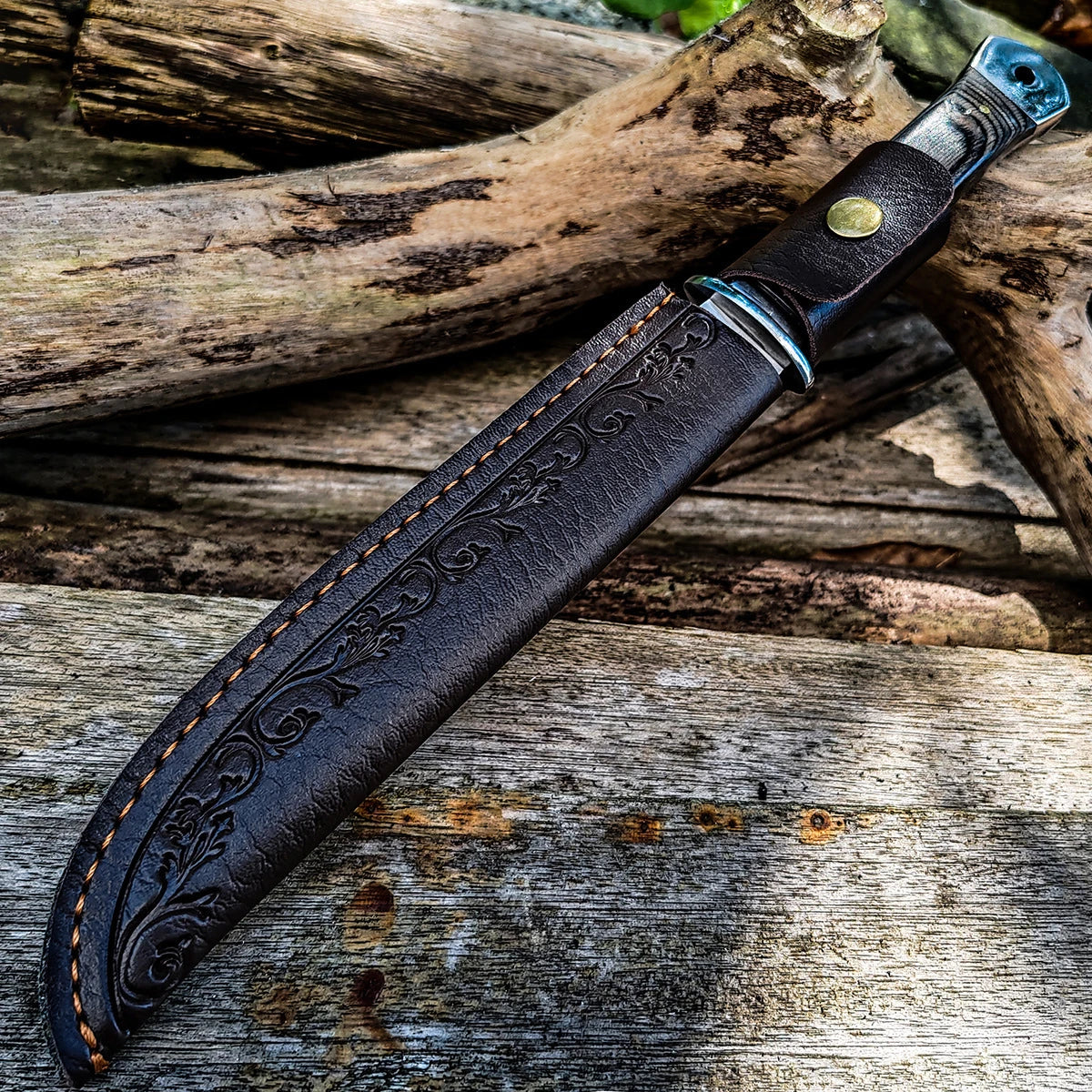 Heavy-Duty Kitchen Knife – 5Cr13 Steel & Pakkawood Handle Chef Kitchen Knife Axl