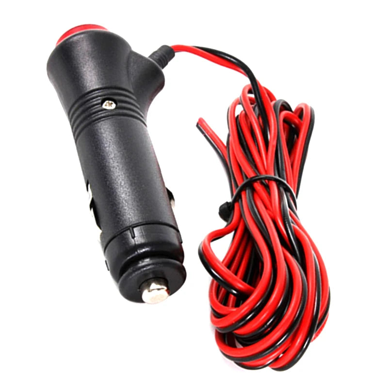 12/24V Car Cigarette Socket Plug Connector Cable & On/Off Switch Car Power Connector Axl