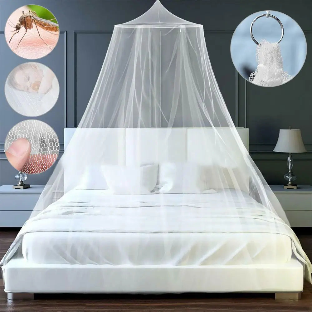 Princess Dome Mosquito Net Canopy – Decorative Bed Mesh Bed Mosquito Canopy Axl