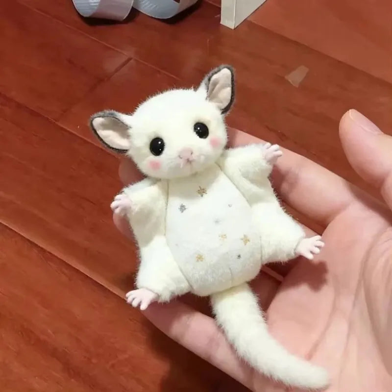 Flying Squirrel Plush Keychain – Sugar Glider Backpack Pendant Plush Keychain Pendant Axl