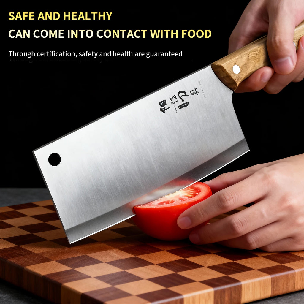 PLYS Chef Knife – Stainless Steel & Wood Handle | 17.5cm Chef Knife Axl