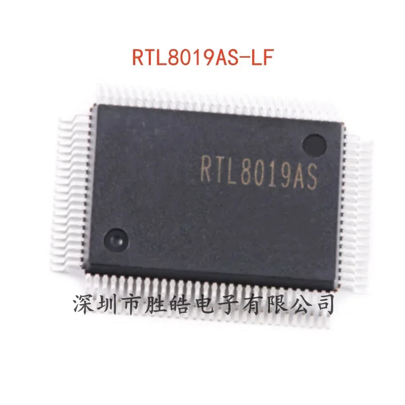 RTL8019AS-LF Ethernet Controller IC TQFP-100 – 2 PCS Pack Ethernet Controller IC Axl Default Title