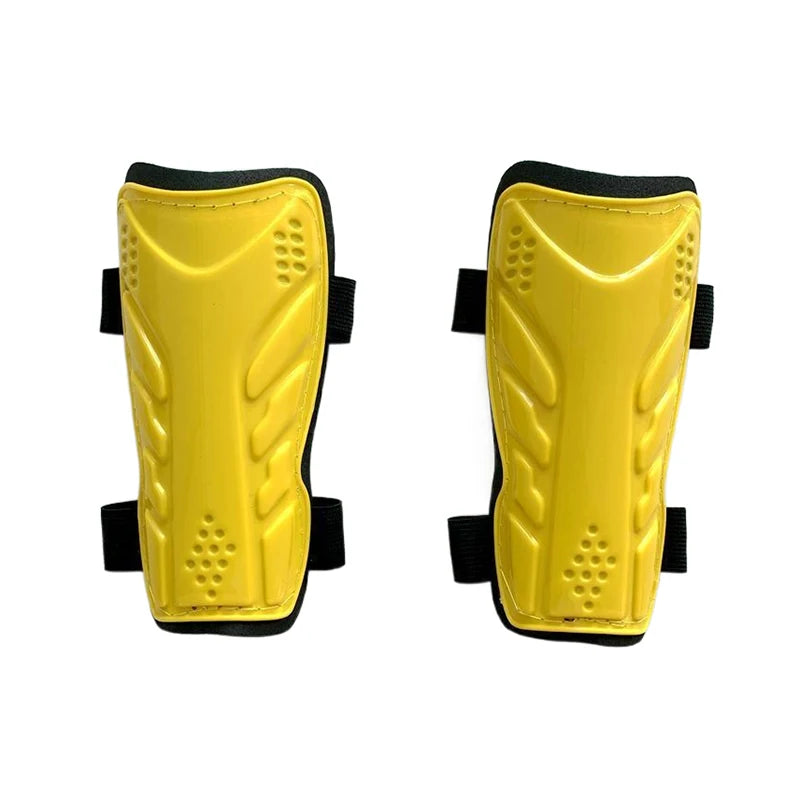 Kids Soccer Shin Guards – PP+EVA Football Leg Pads 1 Pair Soccer Shin Guards Axl Yellow