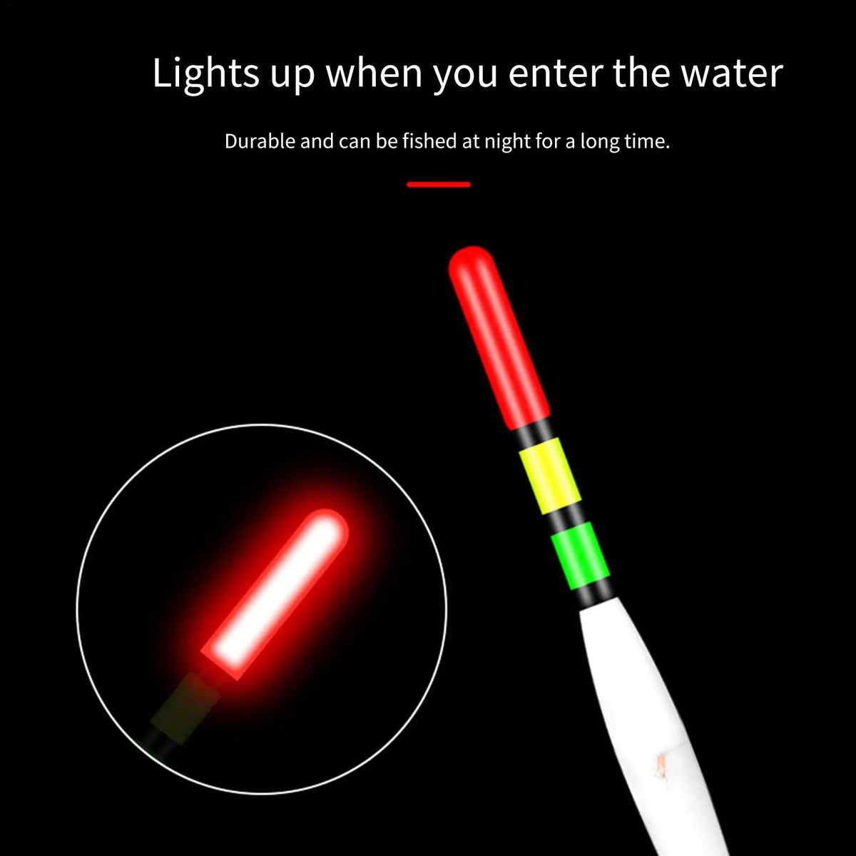 LED Glow Fishing Float – Smart Sensor Night Fishing Bobber LED Fishing Float Axl