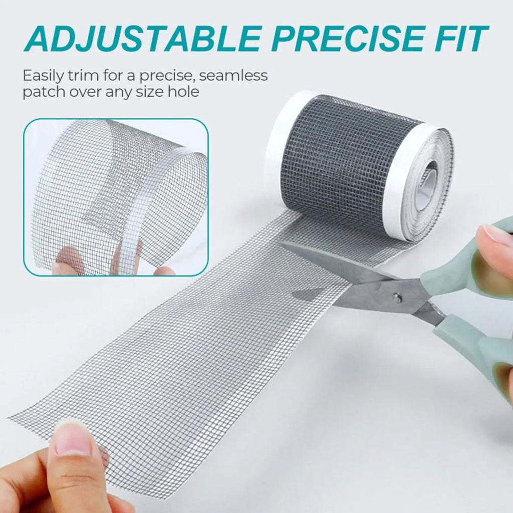 Adhesive Window Screen Repair Tape – Mesh Hole Mending Patch Screen Repair Tape Axl