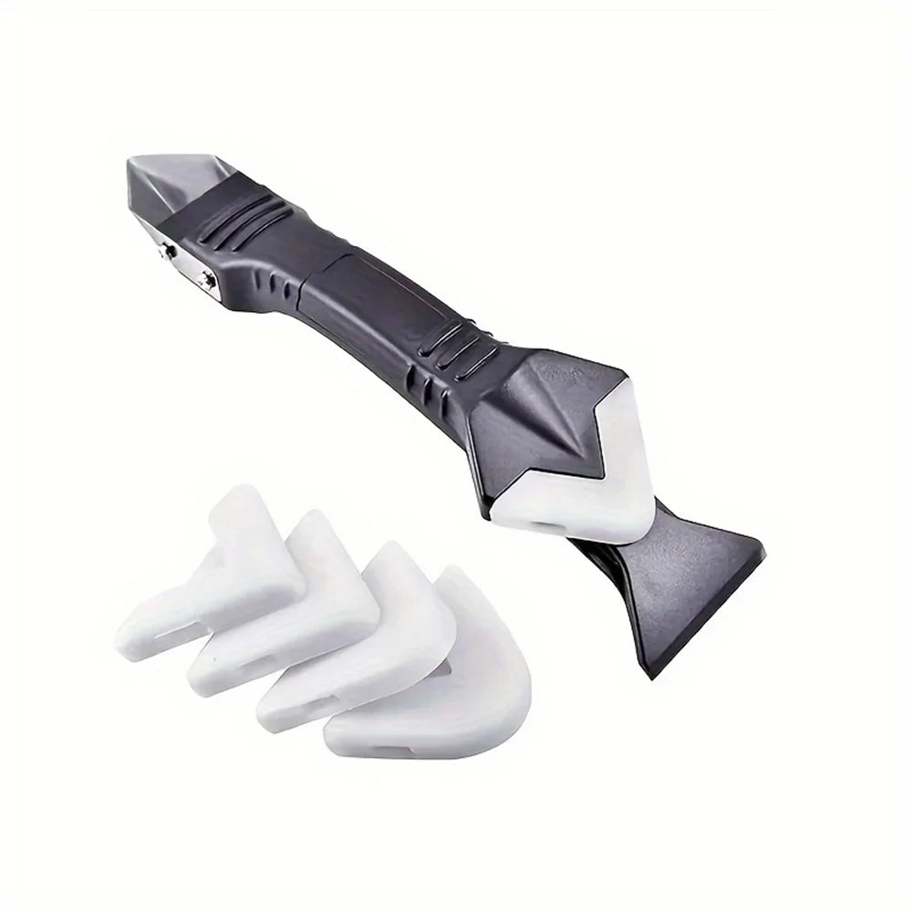 3-in-1 Caulking Tool Set – Scraper, Sealant Remover & Finisher Caulking Tool Set Axl Black