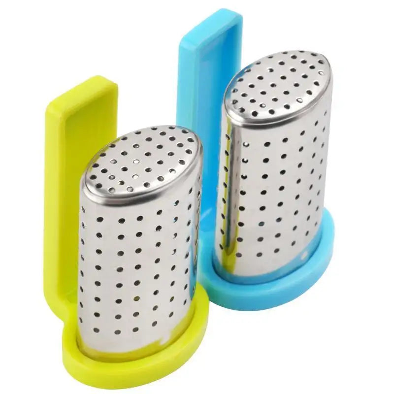Stainless Steel Loose Leaf Tea Infuser with Silicone Rim Tea Infuser Axl