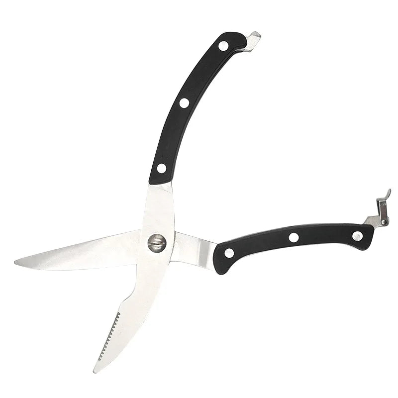 Heavy-Duty Stainless Steel Kitchen Shears | Chicken Bone Scissors Kitchen Shears Axl